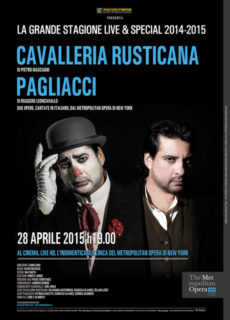 Poster Cavalleria Rusticana e Pagliacci