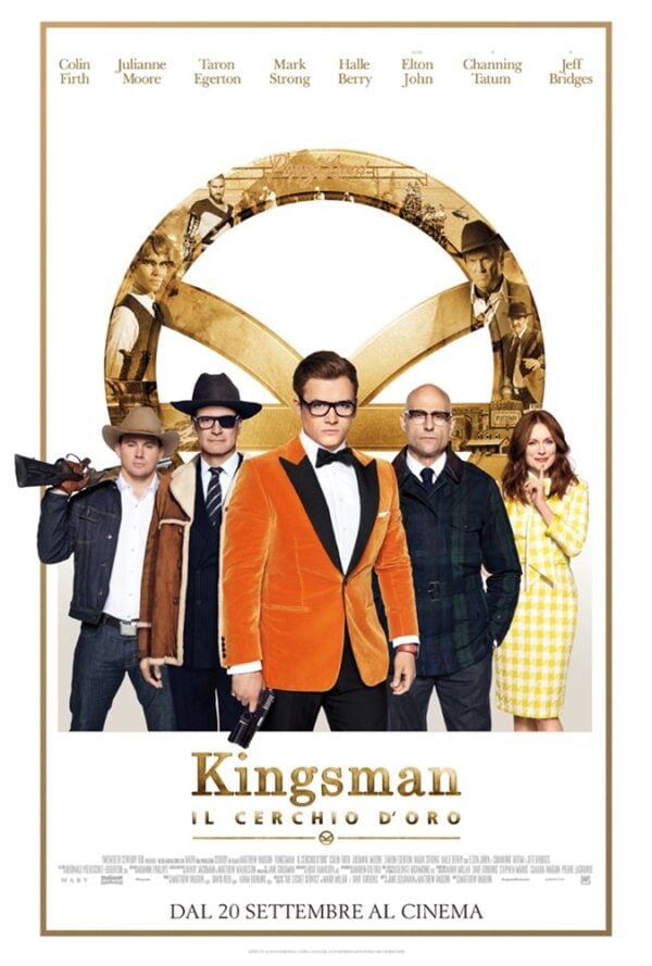 Poster Kingsman: Il Cerchio d’Oro