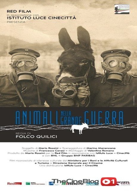 Poster Animali nella Grande Guerra