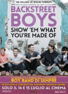 Poster Backstreet Boys: Show ’em What You’Re Made Of