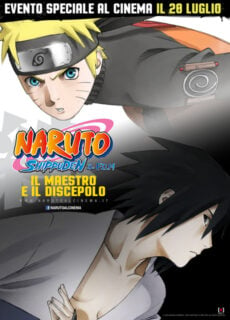 Poster Naruto Shippuden: Il maestro e il discepolo