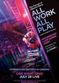 Poster ESL eSports – All Work All Play