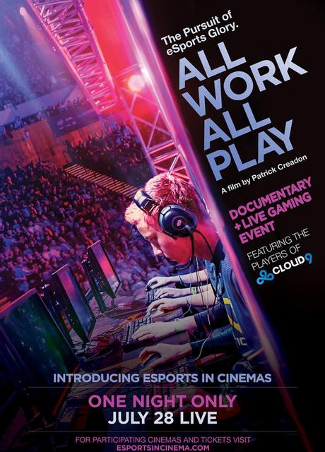 Poster ESL eSports – All Work All Play