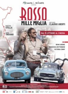 Poster Rosso Mille Miglia