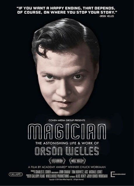 Poster Il mago, l’incredibile vita di Orson Welles