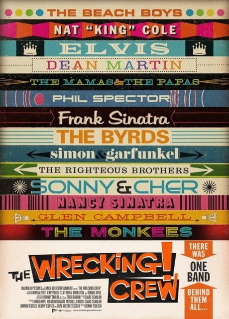 Poster La fabbrica del rock – The Wrecking Crew