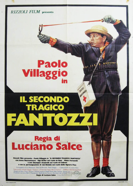 Poster Il secondo tragico Fantozzi