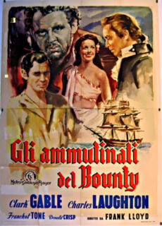 Poster Gli ammutinati del Bounty