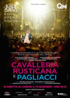 Poster Royal Opera House: Cavalleria Rusticana/Pagliacci