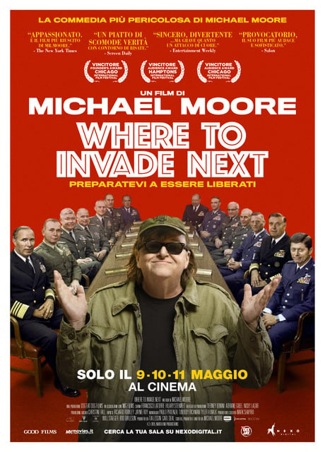 Poster Where to Invade Next