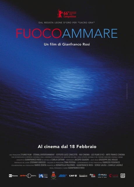 Poster Fuocoammare