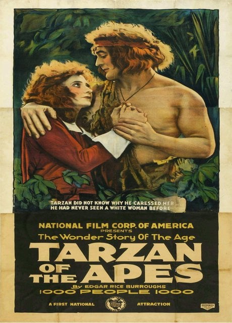 Poster Tarzan of the Apes