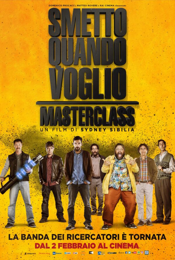 Poster Smetto quando voglio: Masterclass