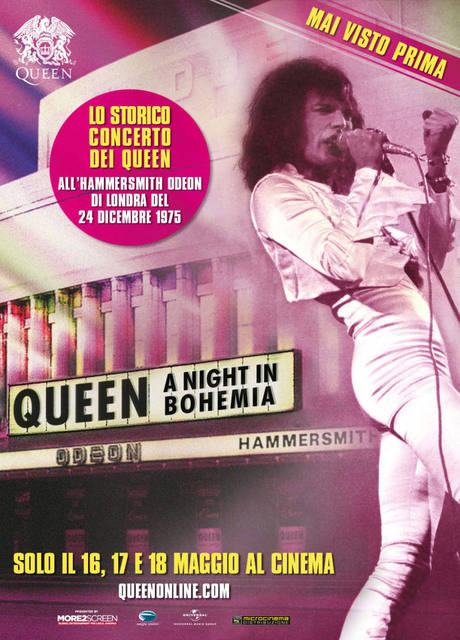 Poster Queen: A Night in Bohemia