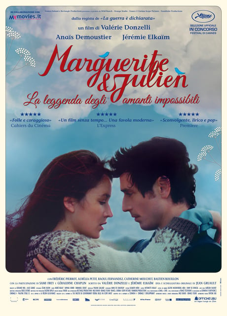 Poster Marguerite e Julien – La leggenda degli amanti impossibili