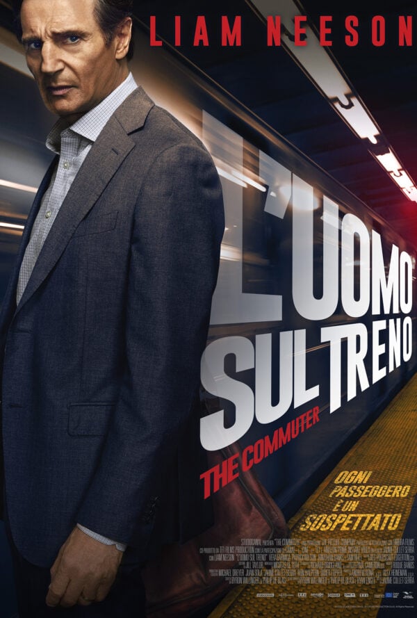 Poster L’uomo sul treno – The Commuter