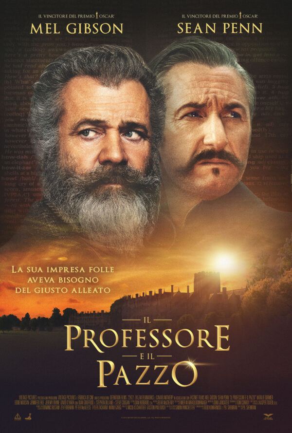 Poster Il professore e il pazzo