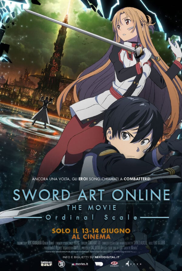 Poster Sword Art Online. Ordinal Scale – The Movie