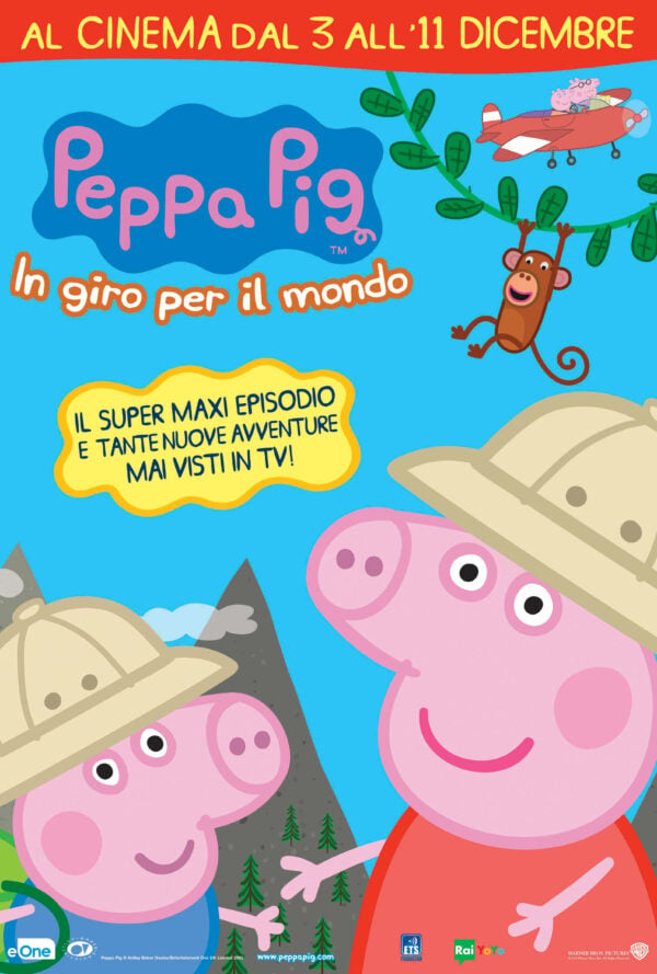 Poster Peppa Pig In Giro Per Il Mondo