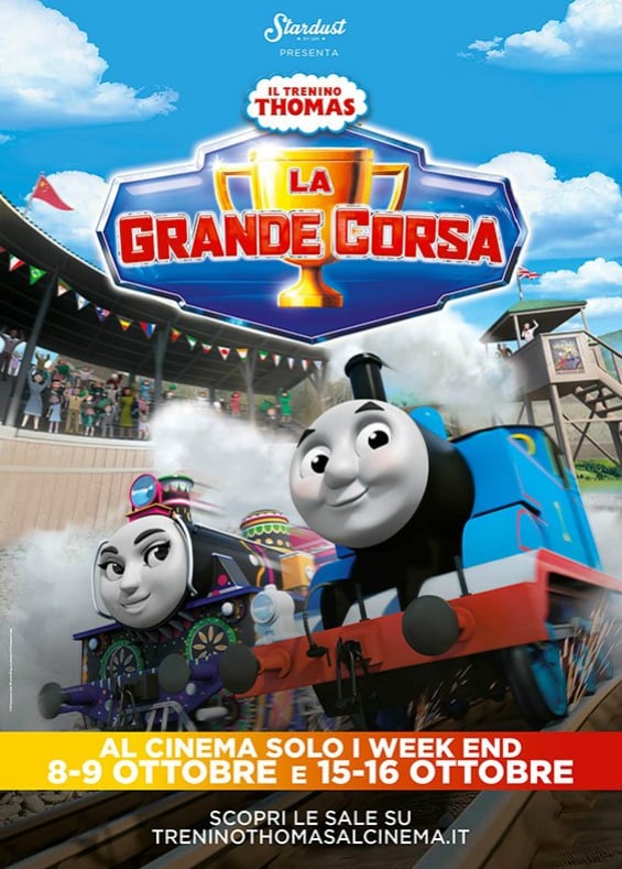 Poster Il Trenino Thomas – La grande corsa