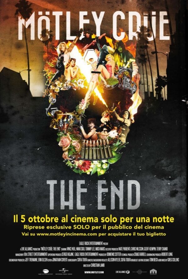 Poster Mötley Crüe: The End