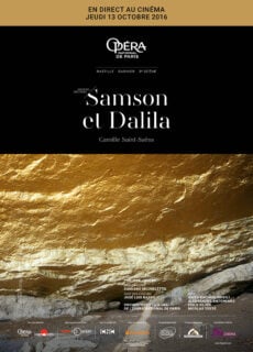 Poster Opéra Bastille: Sansone e Dalila