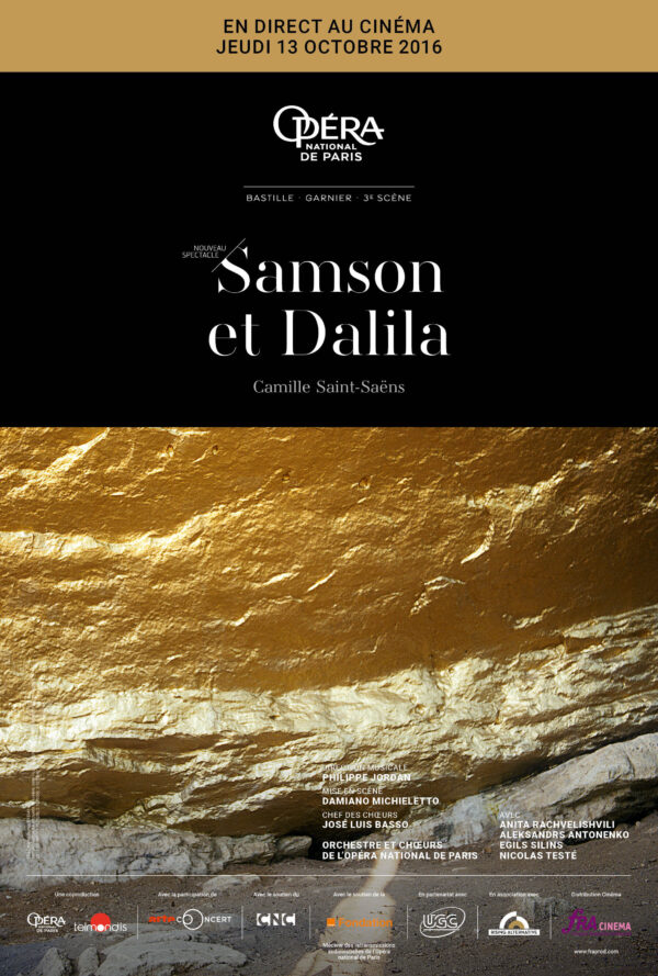 Poster Opéra Bastille: Sansone e Dalila