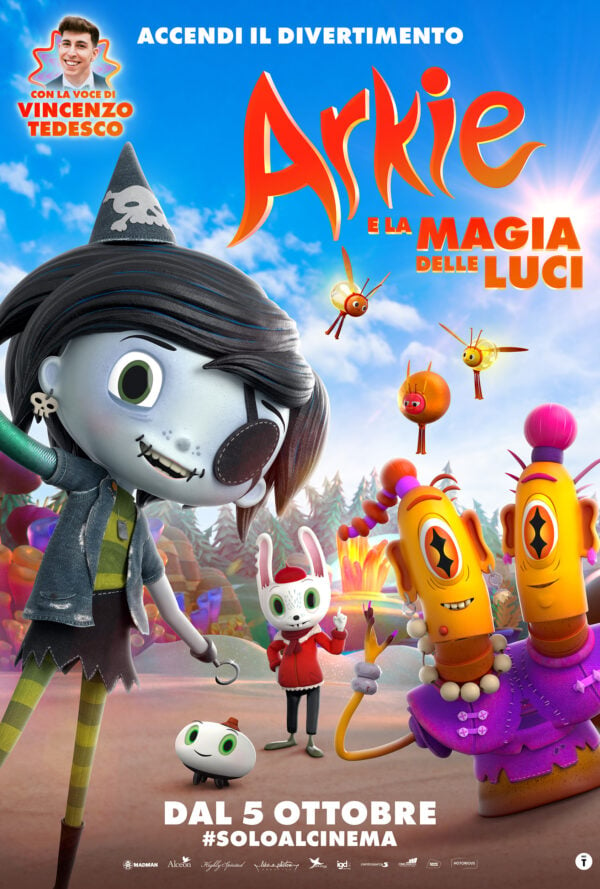 Poster Arkie e la magia delle luci