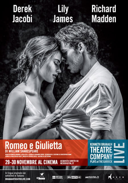 Poster Kenneth Branagh Theatre – Romeo e Giulietta