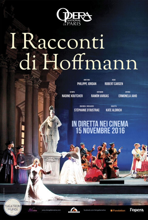 Poster Opéra Bastille: I racconti di Hoffmann