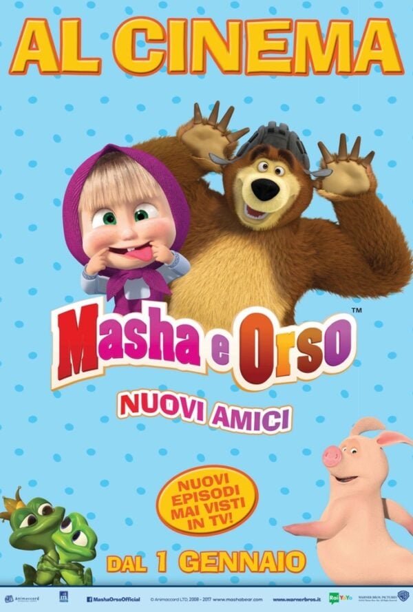 Poster Masha e Orso – e nuovi amici