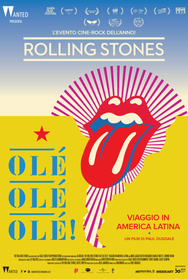 Poster The Rolling Stones Olé, Olé, Olé!: A Trip Across Latin America