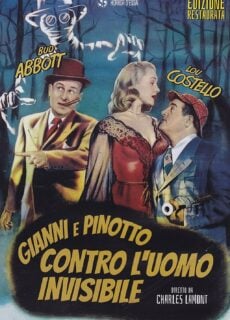 Poster Gianni e Pinotto contro l’uomo invisibile