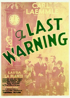 Poster The Last Warning