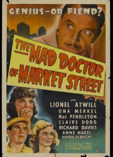 Poster The Mad Doctor of Market Street