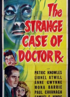 Poster The Strange Case of Doctor Rx