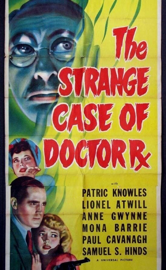 Poster The Strange Case of Doctor Rx