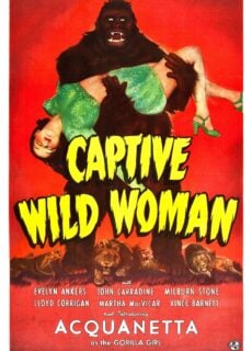 Poster Captive Wild Woman