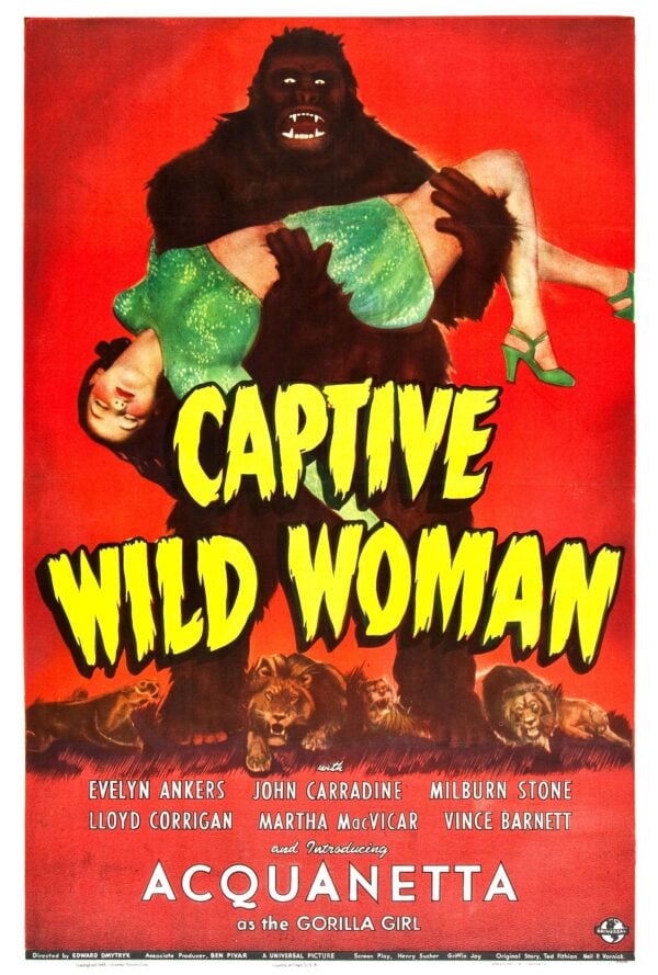 Poster Captive Wild Woman