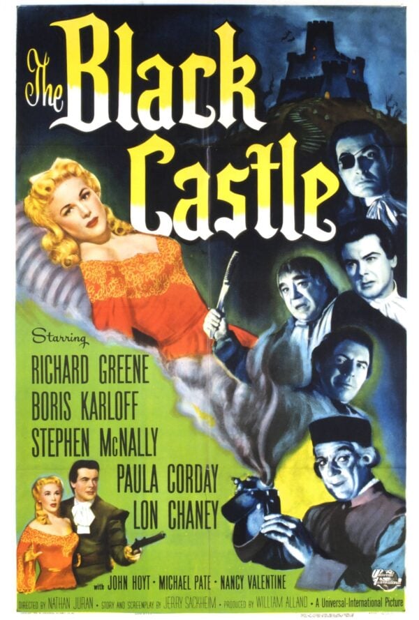 Poster Il mistero del castello nero