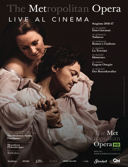 Poster The Metropolitan Opera: Romeo e Giulietta