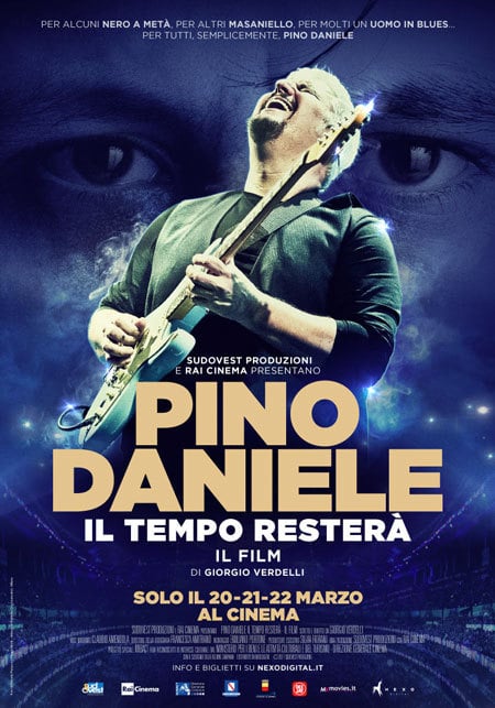 Poster Pino Daniele – Il Tempo Resterà