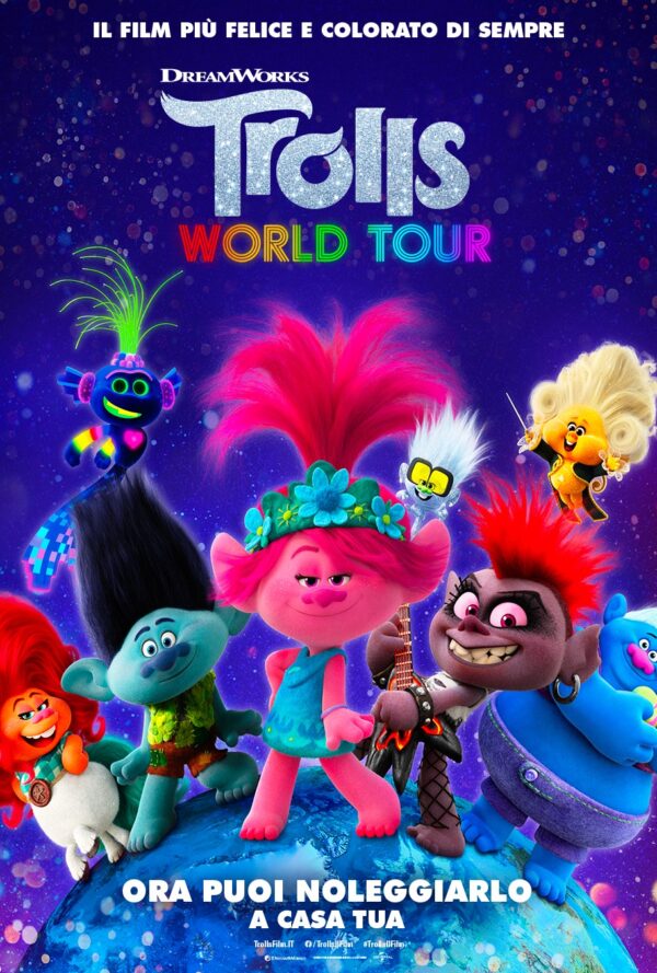 Poster Trolls World Tour