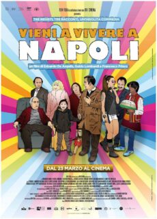 Poster Vieni a vivere a napoli