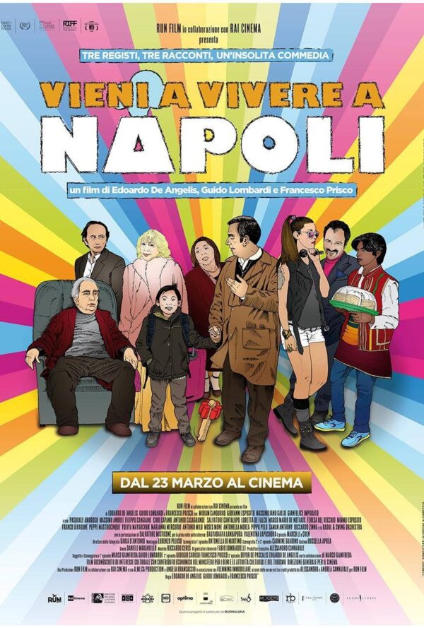 Poster Vieni a vivere a napoli