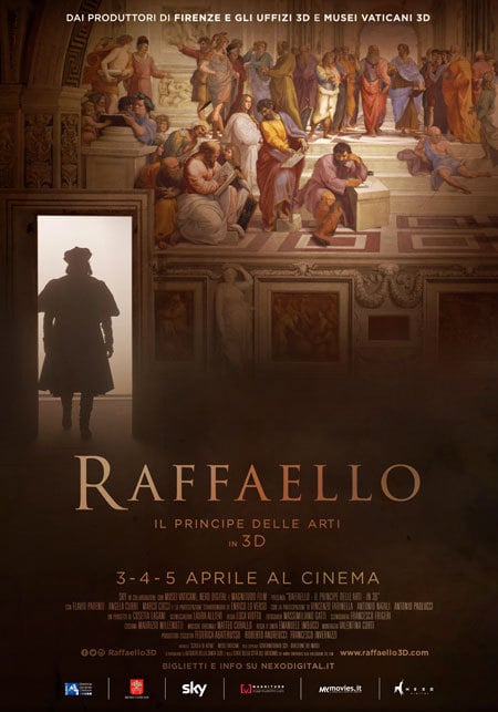 Poster Raffaello – Il Principe delle Arti in 3D