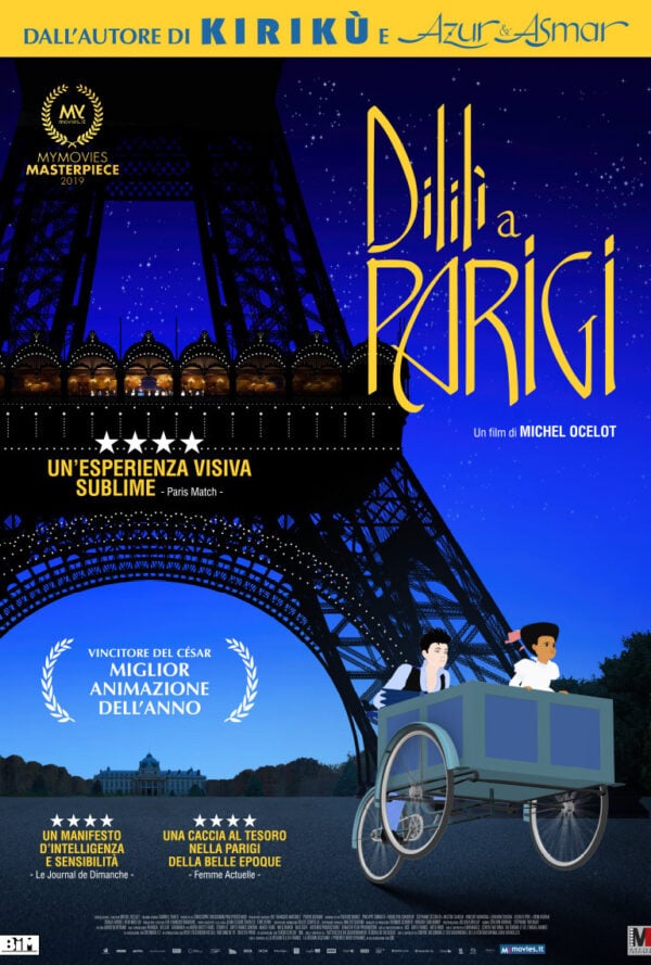 Poster Dilili a Parigi