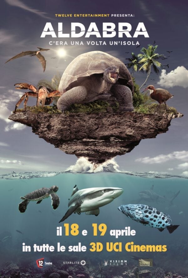 Poster Aldabra – C’era una volta un’isola