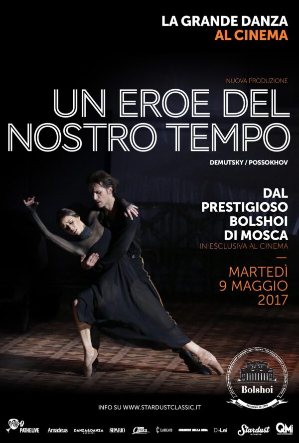 Poster Balletto: Un eroe del nostro tempo