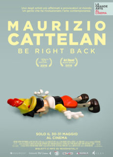 Poster Maurizio Cattelan: Be Right Back